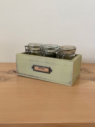 Porta Spezie in Legno