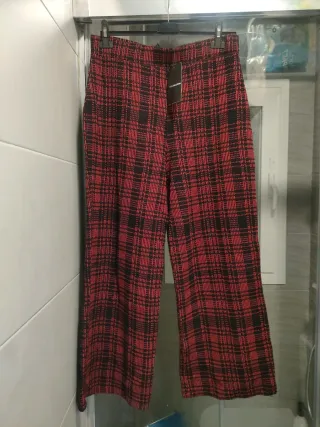 Pantalones anchos mujer talla L