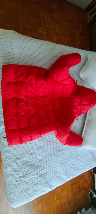 Giubbotto rosso imbottito