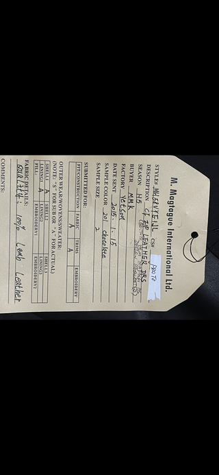 Vestido Michael Kors Marrón Piel Talla XS ( 36)