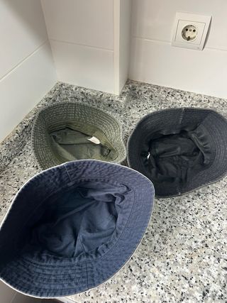Lote 3 Gorras Bucket Nike
