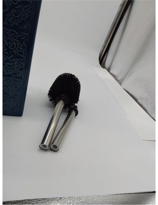 Wenko Cordoba Juego para El WC, Cerámica, Azul, 9.