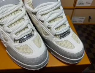 Scarpe LV Skate Grigie Bianche