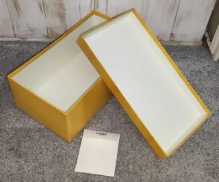Scatola Fendi Gialla
