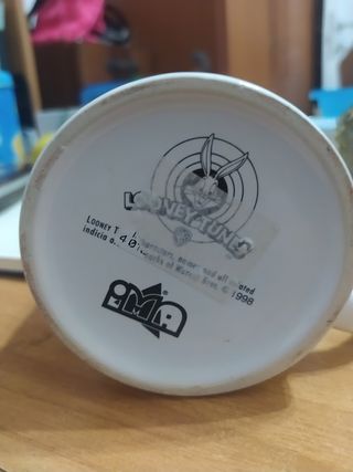 Tazza Tweety 1998 in ceramica gialla