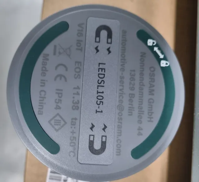 12 Balizas V16 Osram Geolocalizadas Homologadas