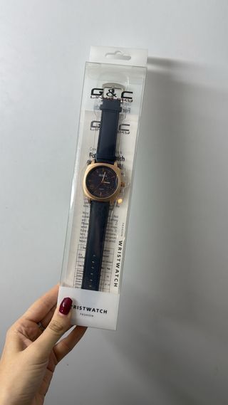 Reloj G&C Negro y Dorado