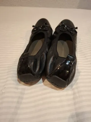 Manoletinas Geox Negras Talla 41