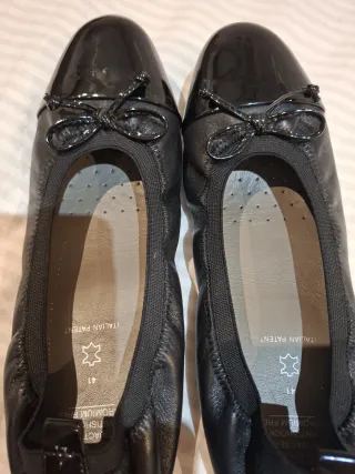 Manoletinas Geox Negras Talla 41