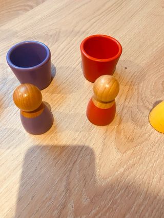 Muñecos de madera Aldi Minimundo