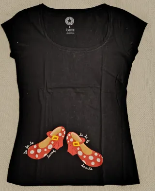 Camiseta negra Talla L