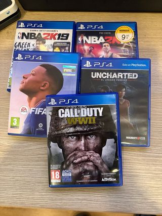 PS4 (PlayStation 4) Negra + 2 Mandos + Caja