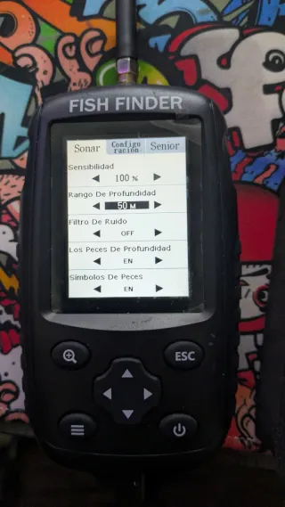 Sensor Sonda pesca 50m profundidad