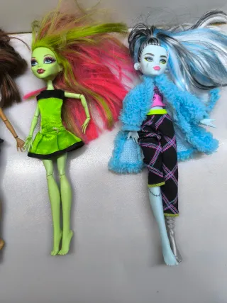 Lote 4 Muñecas Monster High