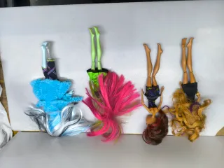 Lote 4 Muñecas Monster High