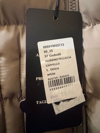 Giubbotto donna New Age beige