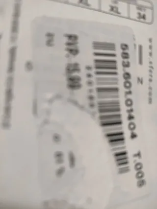 Jersey mujer XL estampado cuello blanco