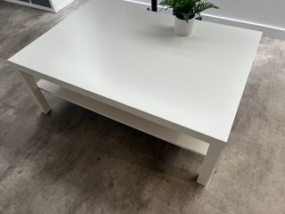 Mesa de centro IKEA LACK 118x78 blanca