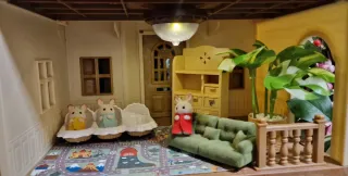 Casa Sylvanian Families con ascensor