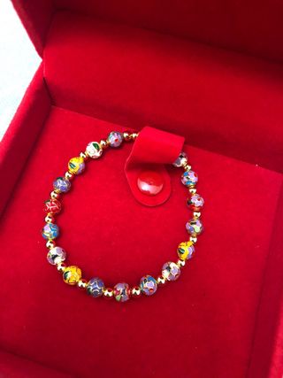 Braccialetto portafortuna nuovo