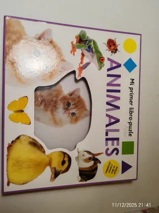 Libro-puzzle Animales para niños