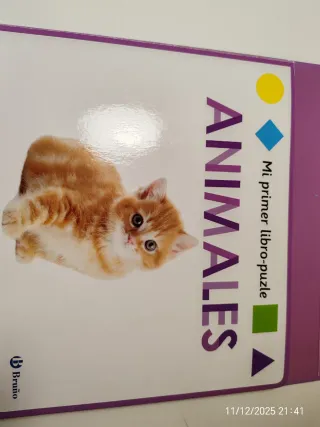 Libro-puzzle Animales para niños