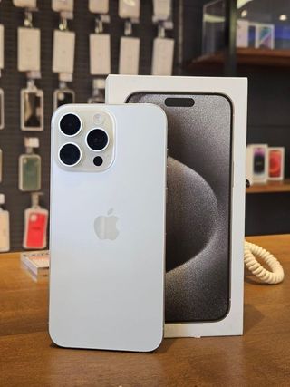 IPHONE 15 PRO MAX 512GB BIANCO 100% BATTERIA