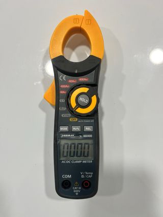 Pinza Amperimétrica Proiman AC/DC