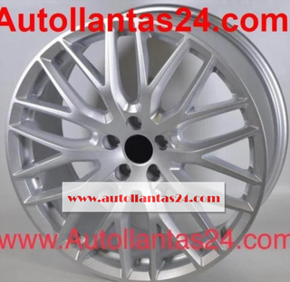 Juego 4 llantas para Audi morini plata 18