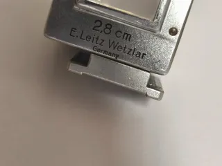 Visor Leica Wetzlar 2.8 cm