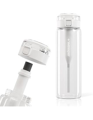 WESSPER Botella de cristal de 680 ml con filtro de