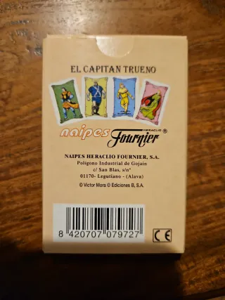 Juego Cartas Capitán Trueno