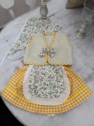 Traje de Pastora Niña de 18 a 24 meses