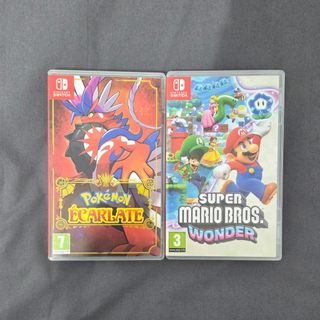 Pokémon Escarlata y Super Mario Bros Wonder