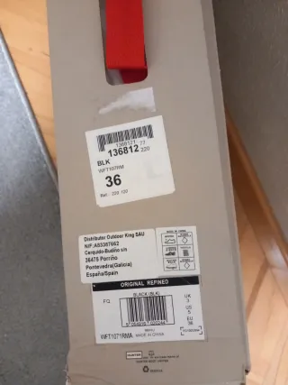 Botas Hunter Negras Talla 36