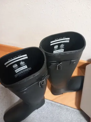 Botas Hunter Negras Talla 36