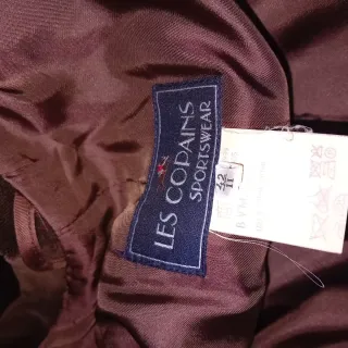 Giacca Les Copains velluto marrone taglia 42