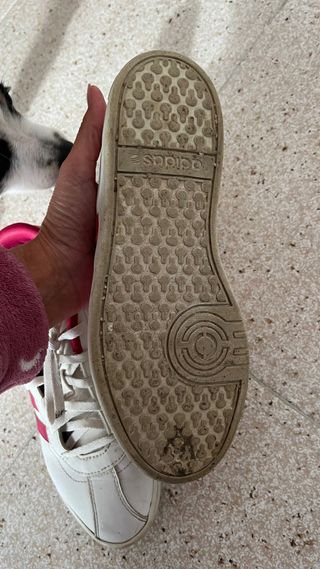 Deportivas Adidas Neo Blancas y Rosas