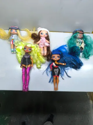 Conjunto 5 Muñecas Estilos Variados