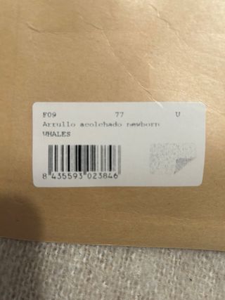 Arrullo acolchado Fundas BCN ballenas