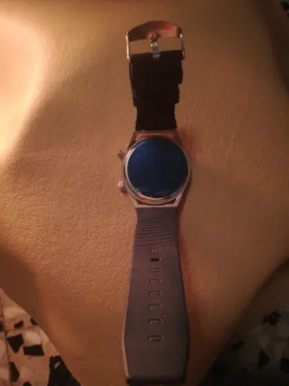 Reloj Calgary Hombre Negro y Dorado