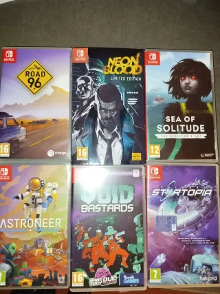 Pack 6 Juegos Nintendo Switch