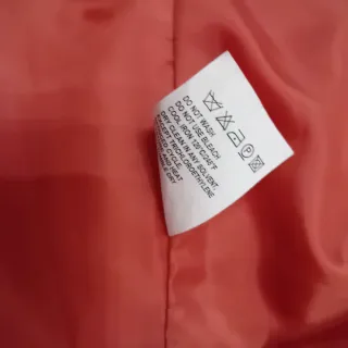 Giacca arancione in seta