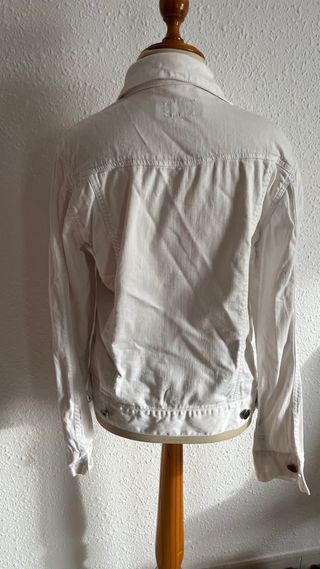 Chaqueta tejana Blanca