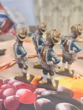 4 Figuras Rey Gaspar Salzillo.