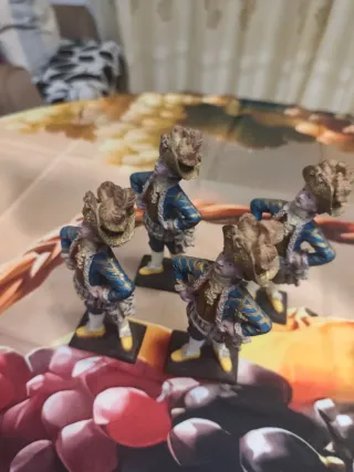 4 Figuras Rey Gaspar Salzillo.