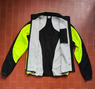 Bergrisar Giacca Ciclismo invernale taglia XL Fluo