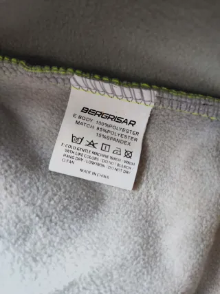 Bergrisar Giacca Ciclismo invernale taglia XL Fluo