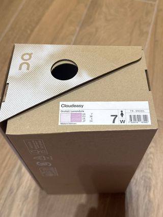 Zapatillas ON Morado y Naranja