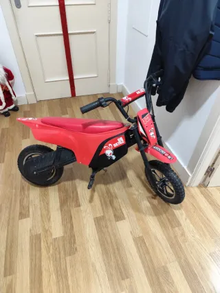 Moto infantil eléctrica 24V 500W